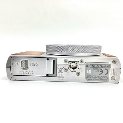 【全額返金保証】【最速発送】Canon コンパクトデジタルカメラ PowerShot G9 X Mark II [シルバー] 動作確認済