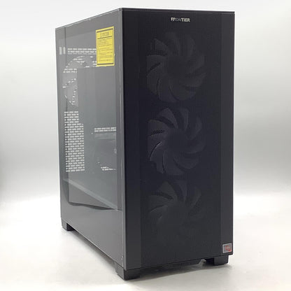【全額返金保証】【最速発送】フロンティア フロンティアゲーミングデスクトップPC FRGHLMB650/WS223 AMD Ryzen7 7800X3D 32GB M.2 SSD 2TB NVIDIA GeForce RTX 5070 Ti 超美品 動作確認済