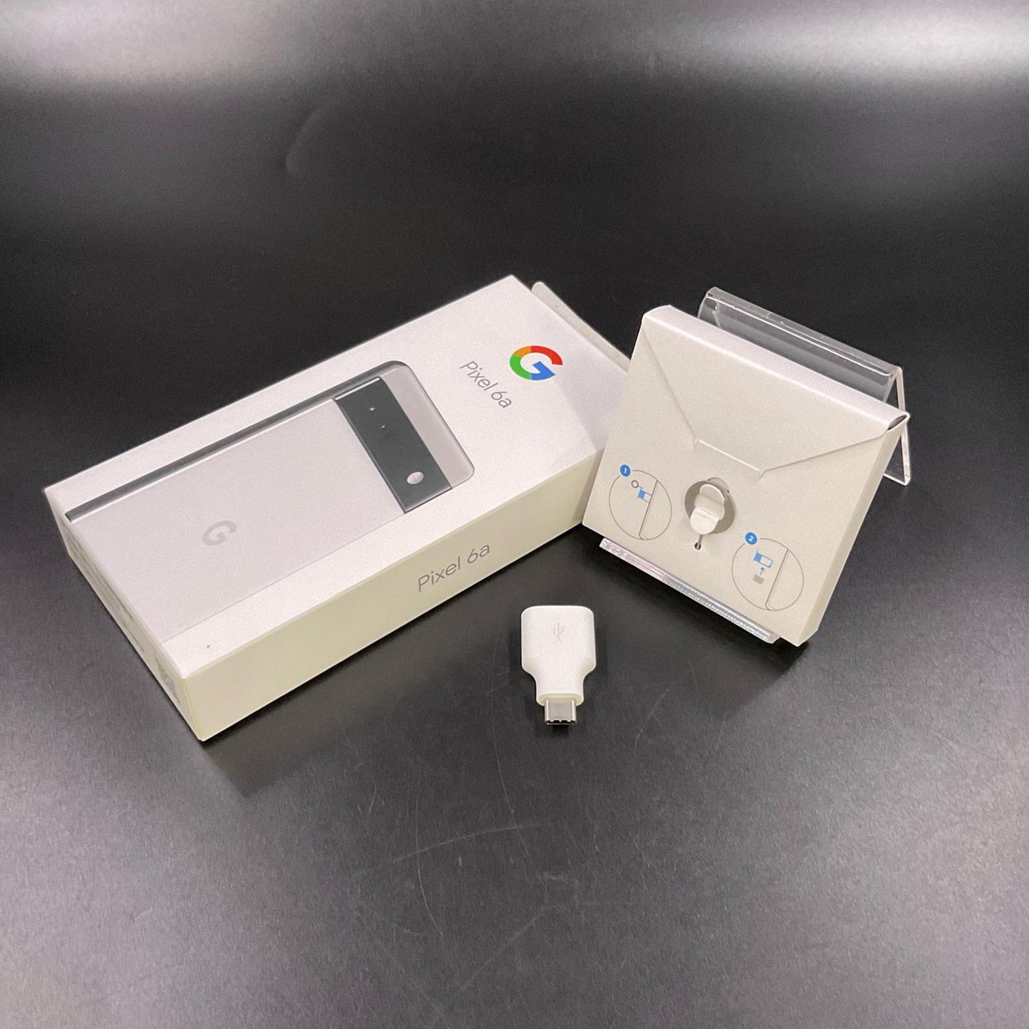 【全額返金保証】【最速発送】Google Pixel 6a 128GB Chalk au GB17L 白ロム 動作確認済