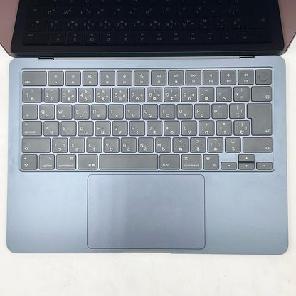 【全額返金保証】【最速発送】Apple MacBook Air 13.6インチ 2022 Apple M2 8GB SSD 256GB ミッドナイト 100% 超美品 動作確認済