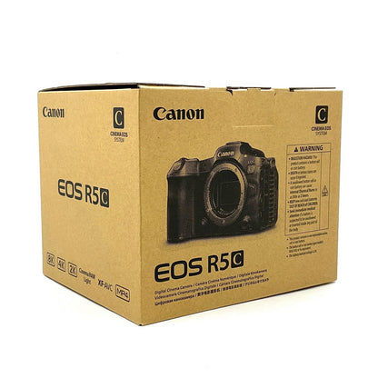 【全額返金保証】【最速発送】Canon デジタル一眼 EOS R5 C ボディ ブラック 新品未開封 即納OK