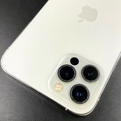 【全額返金保証】【最速発送】Apple iPhone iPhone Pro 12 Pro 128GB シルバー Softbank 白ロム 動作確認済 77%