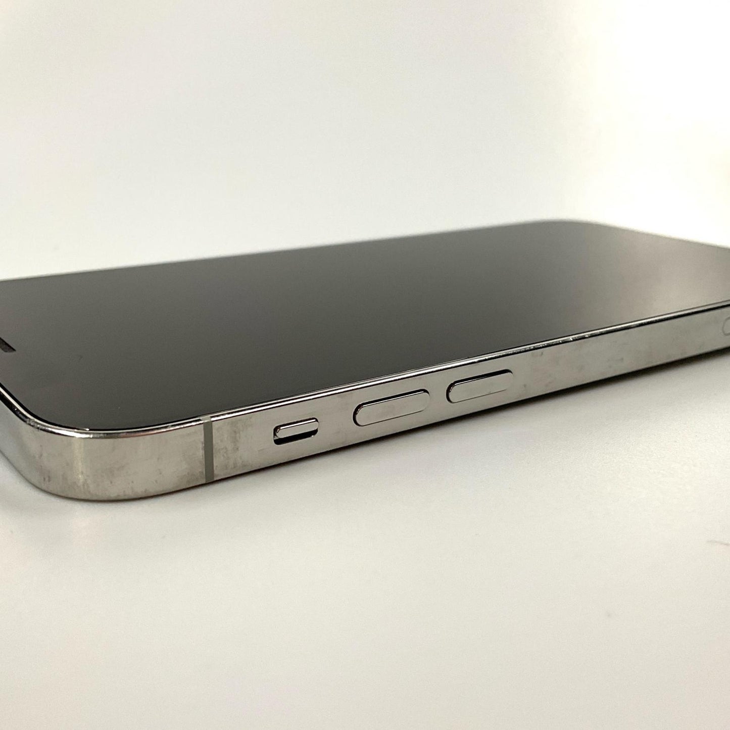 【全額返金保証】【最速発送】Apple iPhone iPhone Pro 12 Pro 128GB シルバー Softbank 白ロム 動作確認済 77%