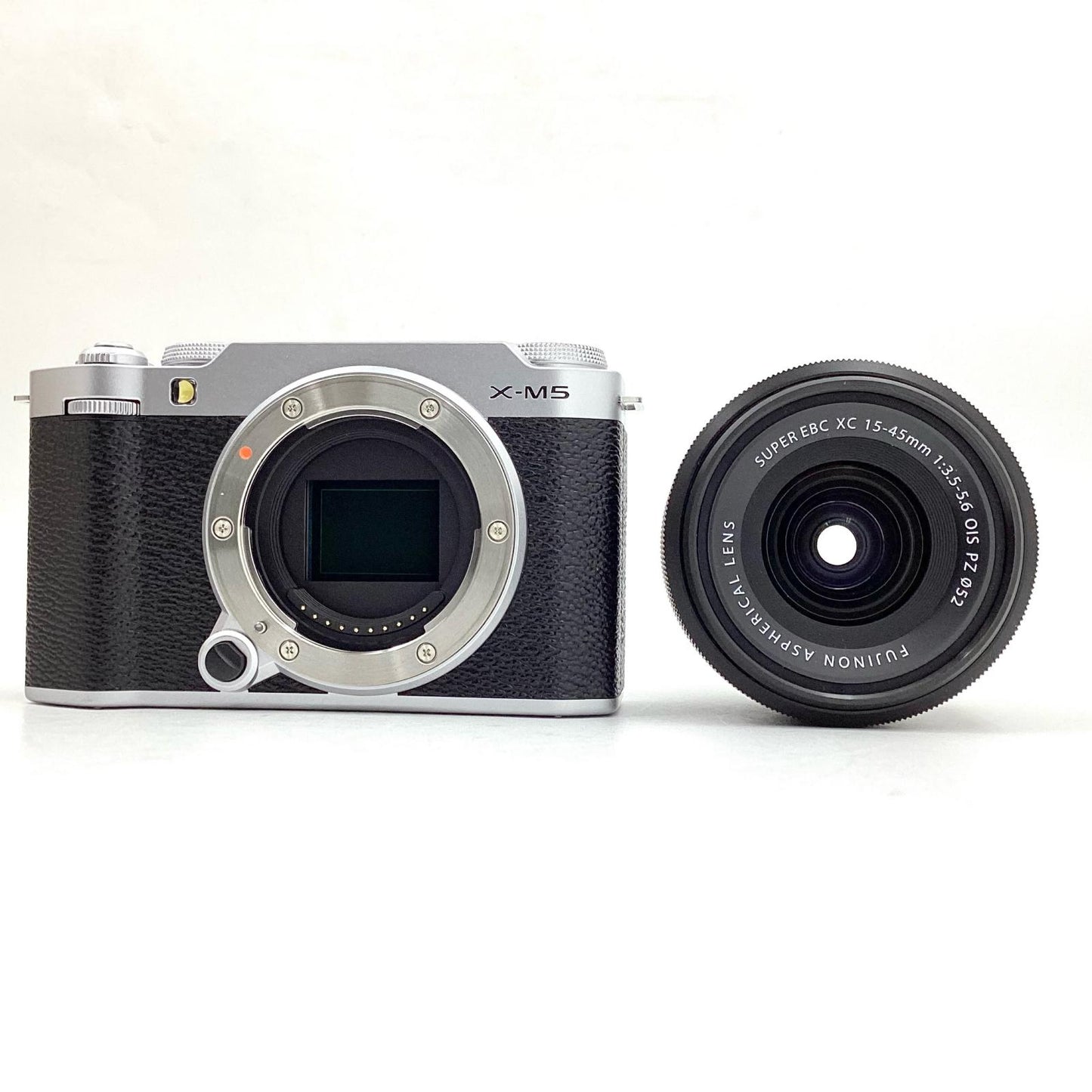 【全額返金保証】【最速発送】FUJIFILM デジタル一眼 X-M5 レンズキット [シルバー] 美品 動作確認済
