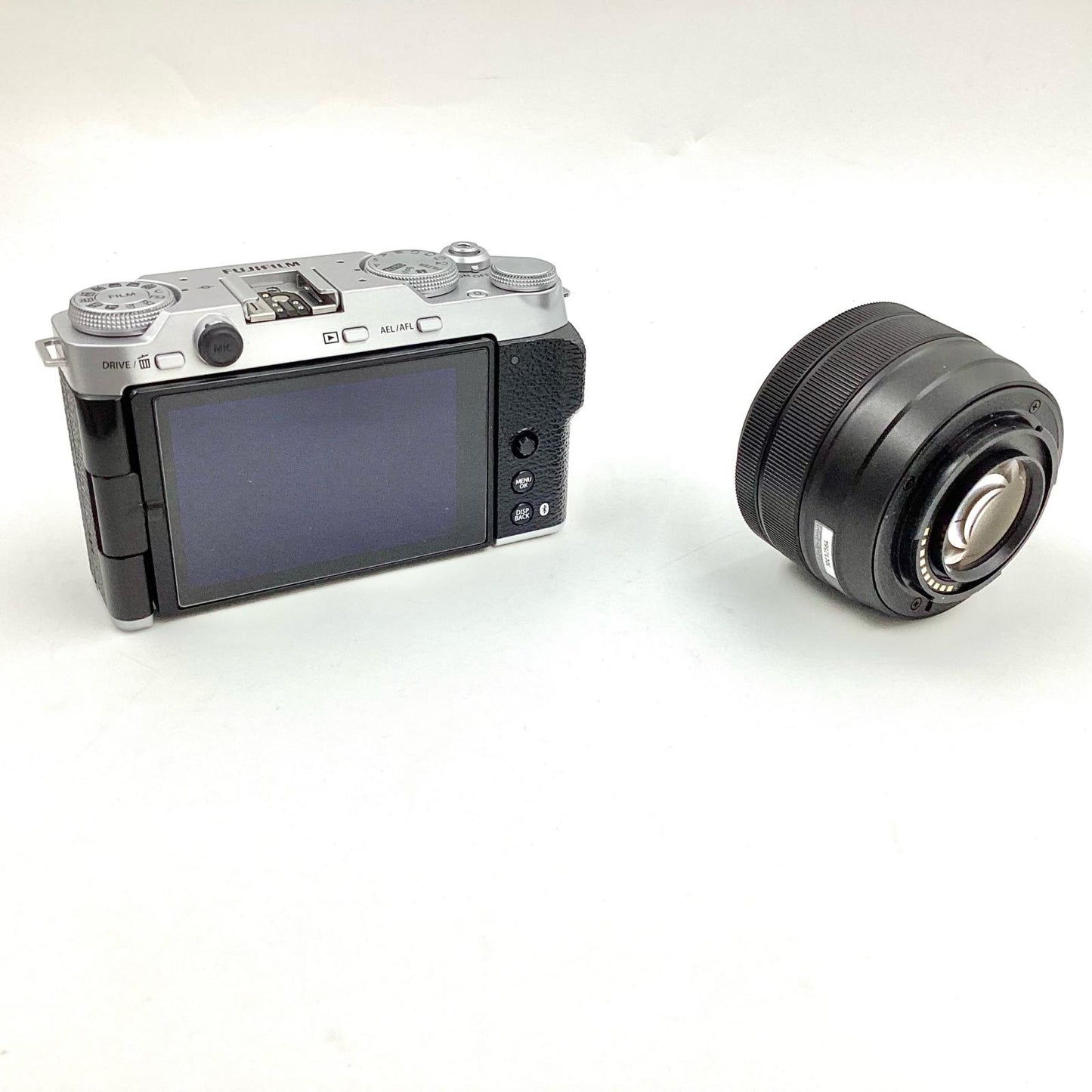 【全額返金保証】【最速発送】FUJIFILM デジタル一眼 X-M5 レンズキット [シルバー] 美品 動作確認済