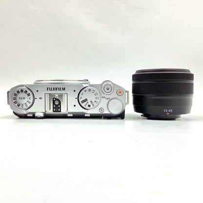 【全額返金保証】【最速発送】FUJIFILM デジタル一眼 X-M5 レンズキット [シルバー] 美品 動作確認済