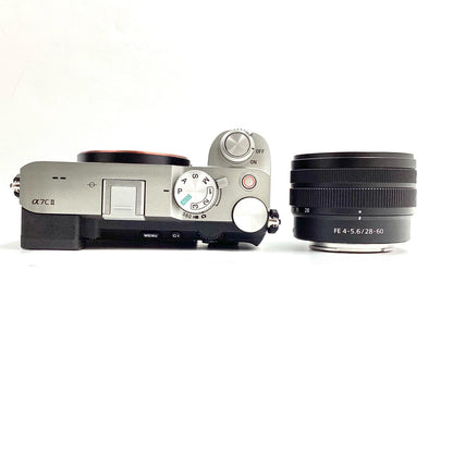 【全額返金保証】【最速発送】Sony デジタル一眼 α7C II ILCE-7CM2L ズームレンズキット シルバー 超美品 動作確認済