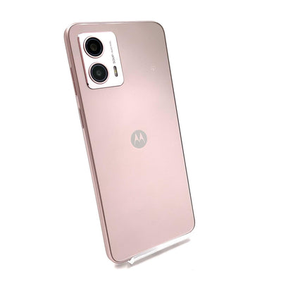 【全額返金保証】【最速発送】Motorola moto g 53y 128GB ペールピンク Softbank XT2335-4 白ロム 超美品 動作確認済
