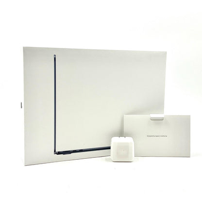 【全額返金保証】【最速発送】Apple MacBook Air 13.6インチ 2022 Apple M2 16GB SSD 512GB ミッドナイト 89% 動作確認済