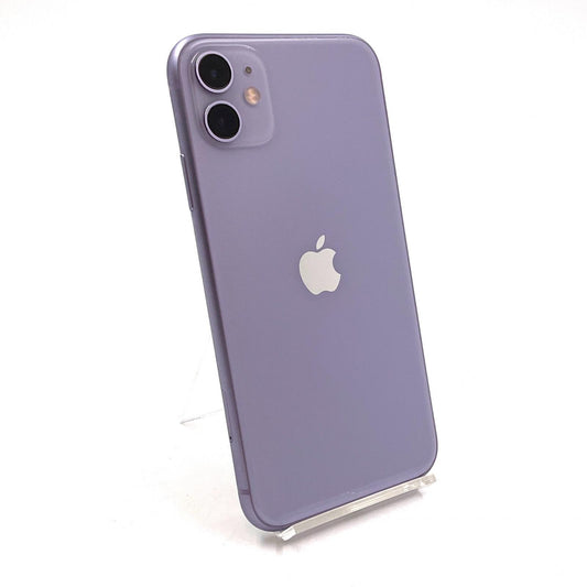 【全額返金保証】【最速発送】Apple iPhone iPhone 11 128GB パープル SIMフリー 動作確認済 73%