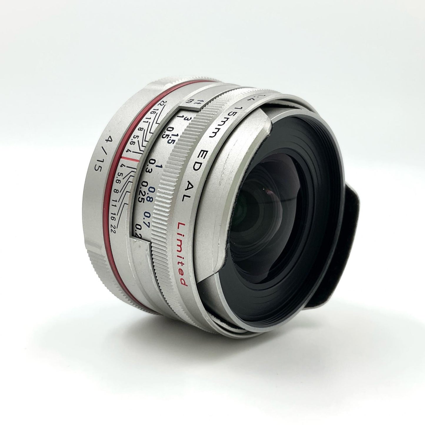 【全額返金保証】【最速発送】PENTAX HD PENTAX-DA 15mmF4ED AL Limited [シルバー] 動作確認済
