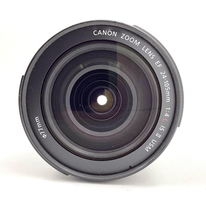 【全額返金保証】【最速発送】Canon EF24-105mm F4L IS II USM 美品 動作確認済