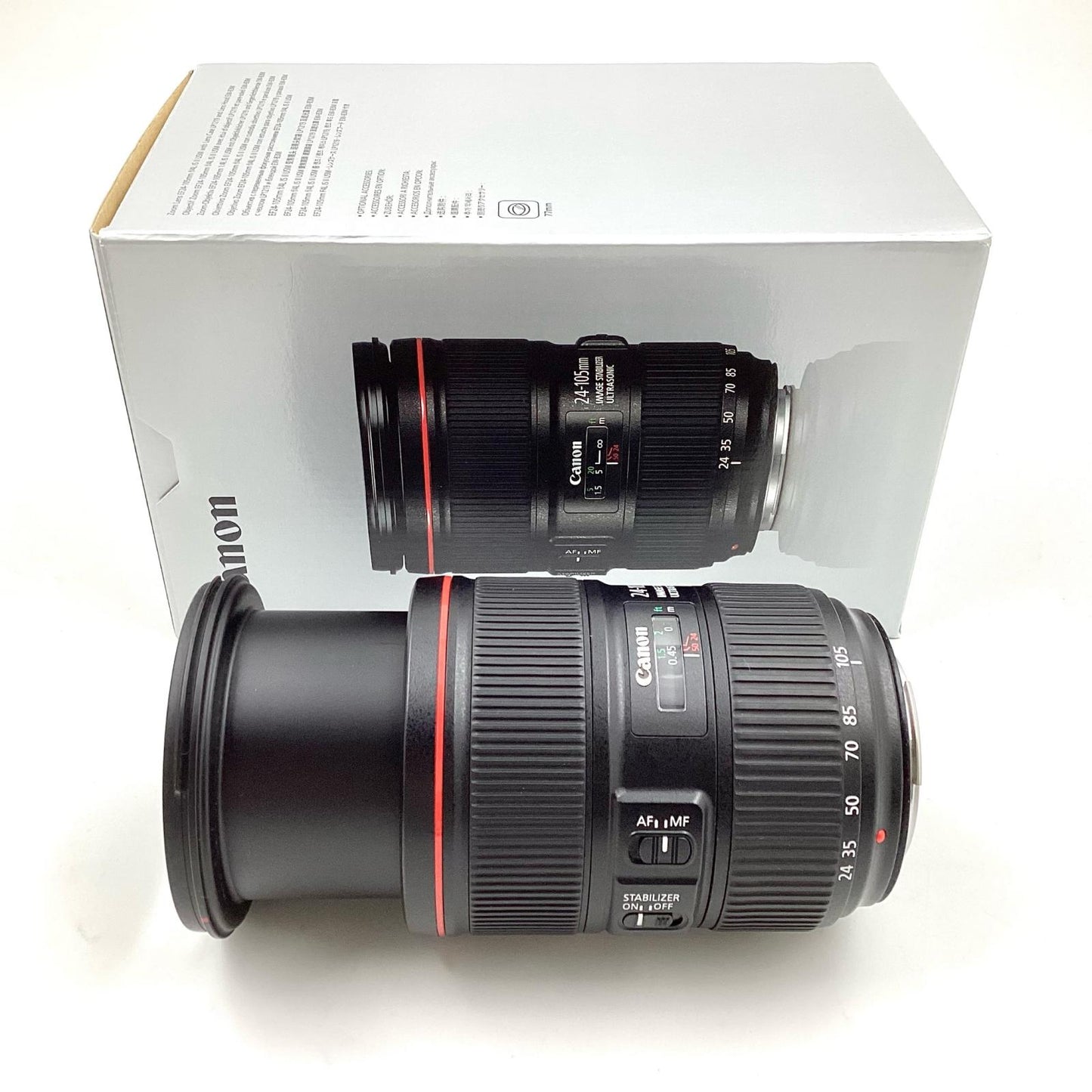 【全額返金保証】【最速発送】Canon EF24-105mm F4L IS II USM 美品 動作確認済