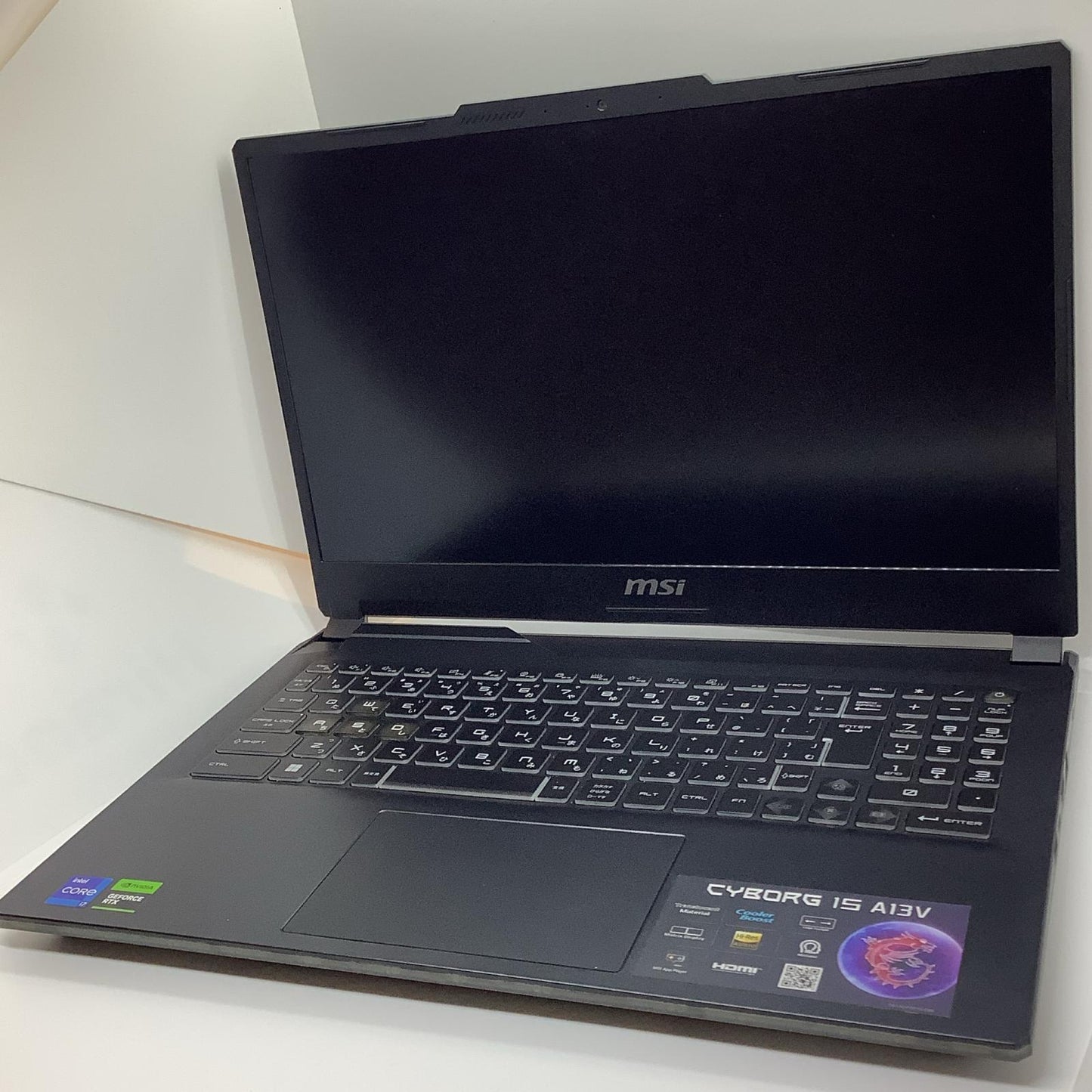 【全額返金保証】【最速発送】MSI Cyborg 15 A13VFK i7-13620H 16GB M.2 SSD 512GB RTX4060 Laptop 97% 美品 動作確認済
