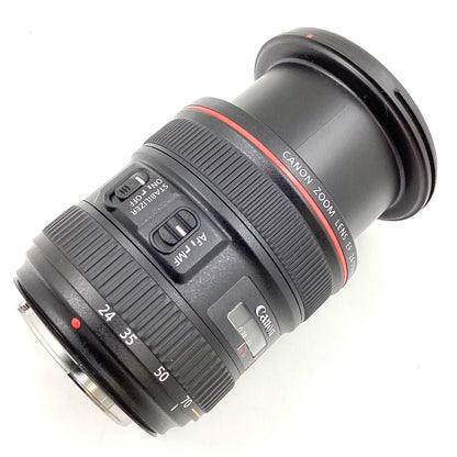 【全額返金保証】【最速発送】Canon EF24-70mm F4L IS USM 美品 動作確認済