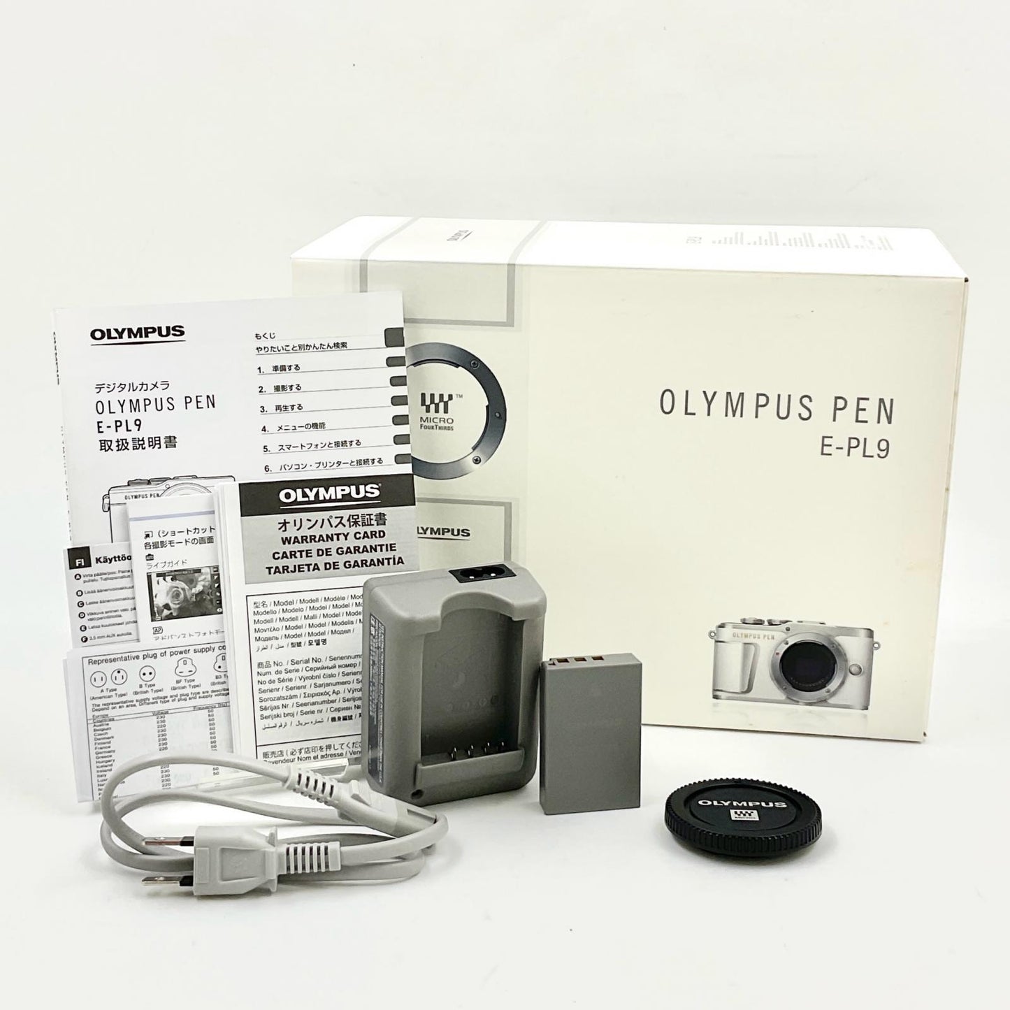 【全額返金保証】【最速発送】OLYMPUS デジタル一眼 PEN E-PL9 ボディ [ブラウン] 美品 動作確認済