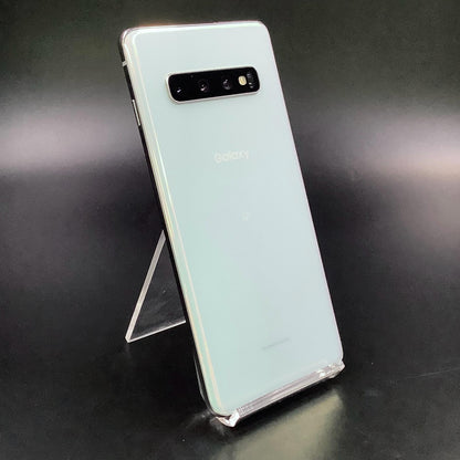 【全額返金保証】【最速発送】SAMSUNG Galaxy S10 128GB プリズムホワイト 楽天モバイル SM-G973C 白ロム 動作確認済