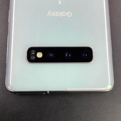 【全額返金保証】【最速発送】SAMSUNG Galaxy S10 128GB プリズムホワイト 楽天モバイル SM-G973C 白ロム 動作確認済