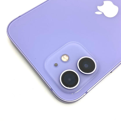 【全額返金保証】【最速発送】Apple iPhone iPhone 12 128GB パープル Softbank 白ロム 動作確認済 78%