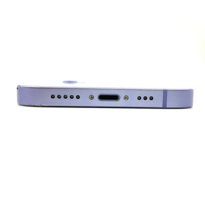 【全額返金保証】【最速発送】Apple iPhone iPhone 12 128GB パープル Softbank 白ロム 動作確認済 78%