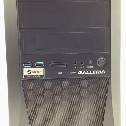 【全額返金保証】【最速発送】ドスパラ ゲーミングデスクトップPC GALEERIA ZZ intel core i9-9900KF 32GB M.2 SSD 500GB NVIDIA GeForce RTX 3060 Ti 動作確認済