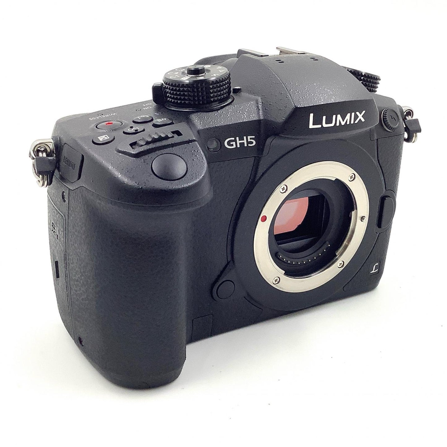 【全額返金保証】【最速発送】Panasonic デジタル一眼 LUMIX DC-GH5 ボディ ブラック 美品 動作確認済