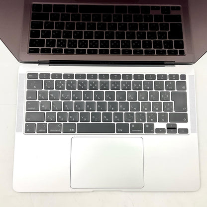 【全額返金保証】【最速発送】Apple MacBook Air 13.3インチ 2020 Apple M1 8GB SSD 256GB シルバー 83% 動作確認済