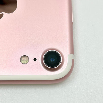 【全額返金保証】【最速発送】Apple iPhone iPhone 7 128GB ローズゴールド docomo 白ロム 動作確認済 84%