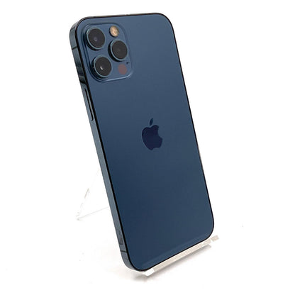 【最速発送】Apple iPhone iPhone 12 Pro 256GB パシフィックブルー Softbank 白ロム【難有】 79%