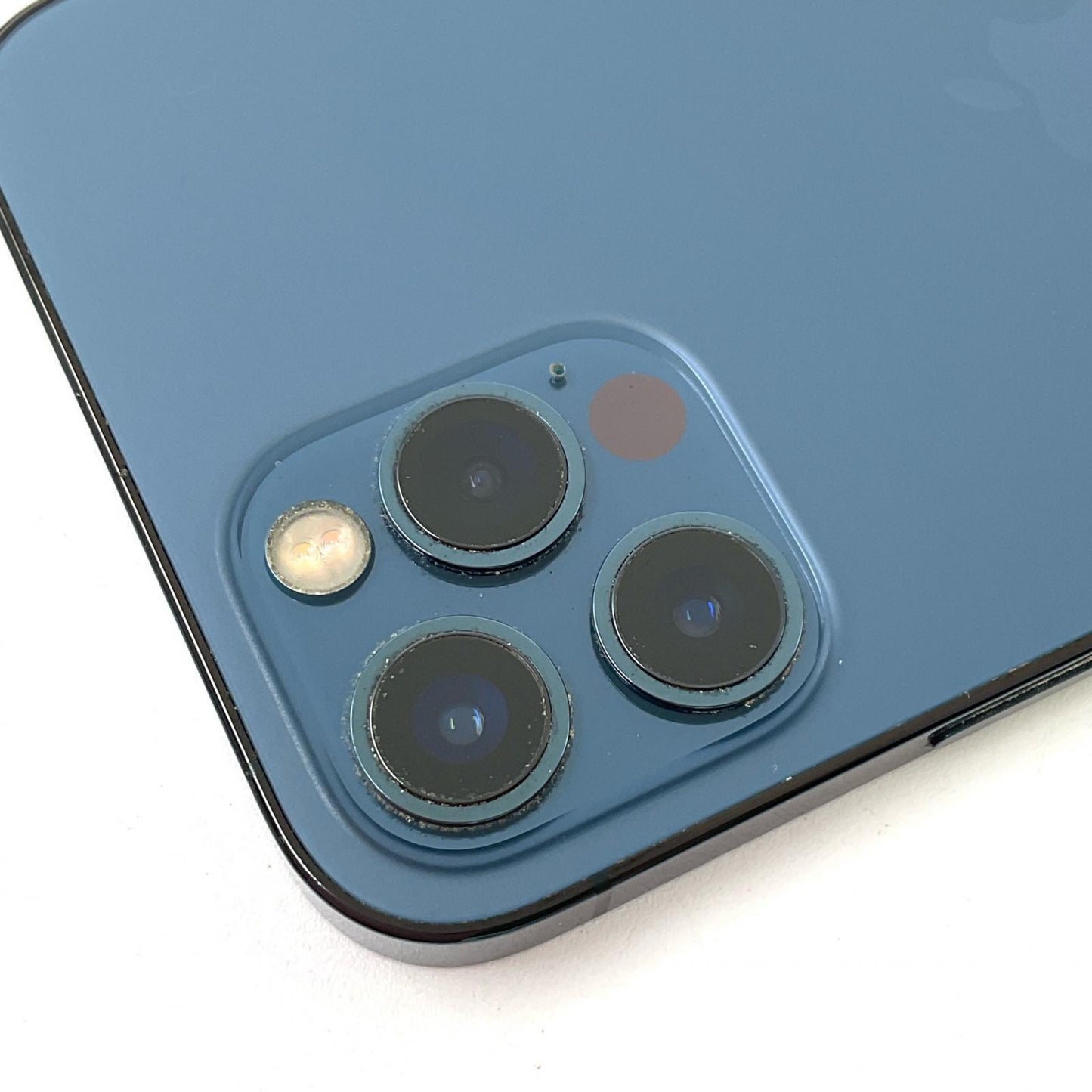 【最速発送】Apple iPhone iPhone 12 Pro 256GB パシフィックブルー Softbank 白ロム【難有】 79%