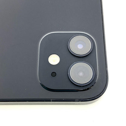 【最速発送】Apple iPhone iPhone 12 64GB ミッドナイト docomo 白ロム【難有】 84%