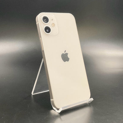 【全額返金保証】【最速発送】Apple iPhone iPhone 12 mini 64GB ホワイト au 白ロム 動作確認済 76%