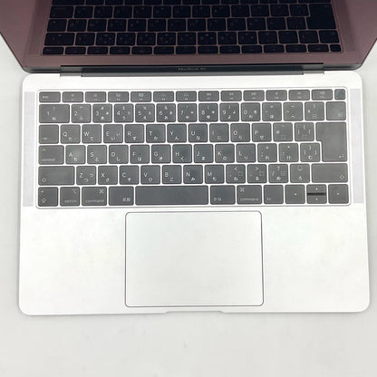 【全額返金保証】【最速発送】Apple MacBook Air 13インチ 2019 Intel Core i5 8GB SSD 128GB シルバー 94.8% 動作確認済