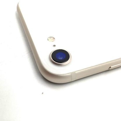 【全額返金保証】【最速発送】Apple iPhone iPhone SE（第3世代） 128GB スターライト docomo 白ロム 動作確認済 92%