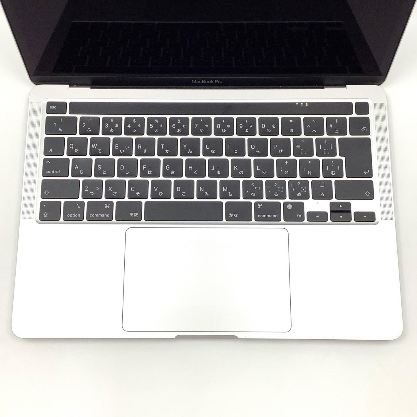 【全額返金保証】【最速発送】Apple MacBook Pro 13インチ 2020 Apple M1 16GB SSD 256GB シルバー 90% 動作確認済