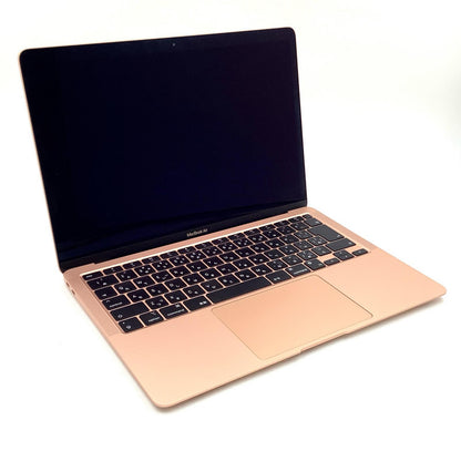 【全額返金保証】【最速発送】Apple MacBook Air 13インチ Apple M1 8GB SSD 256GB ゴールド 100% 動作確認済