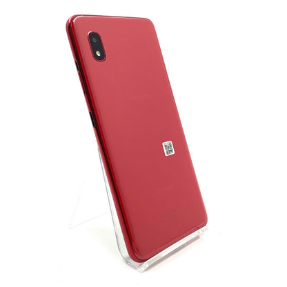 【最速発送】SAMSUNG Galaxy A20 32GB レッド docomo SC-02M 白ロム【難有】