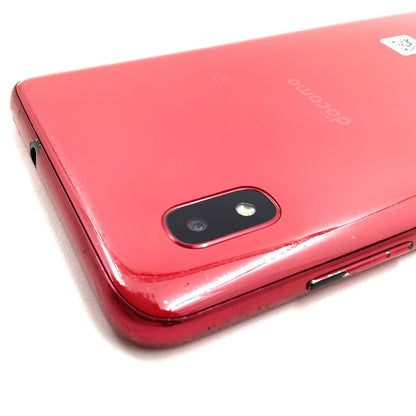 【最速発送】SAMSUNG Galaxy A20 32GB レッド docomo SC-02M 白ロム【難有】