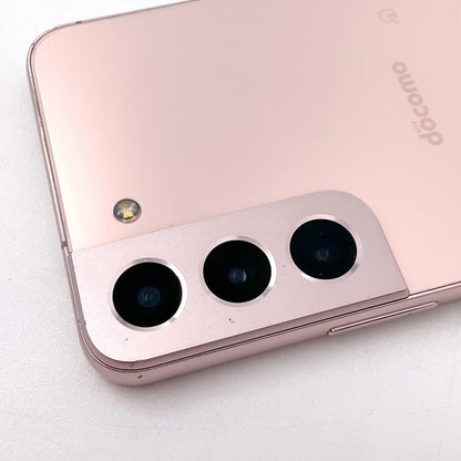 【全額返金保証】【最速発送】SAMSUNG Galaxy S22 256GB ピンクゴールド docomo SIMフリー SC-51C 動作確認済