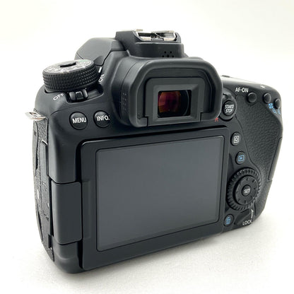【全額返金保証】【最速発送】Canon デジタル一眼 EOS 80D ボディ ブラック 美品 動作確認済