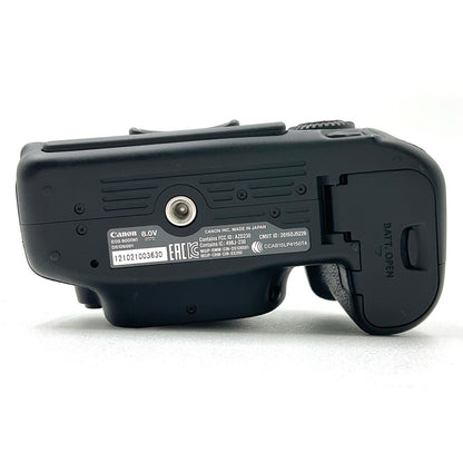 【全額返金保証】【最速発送】Canon デジタル一眼 EOS 80D ボディ ブラック 美品 動作確認済