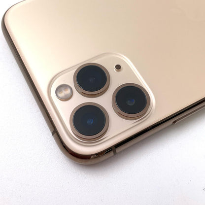 【全額返金保証】【最速発送】Apple iPhone iPhone 11 Pro 256GB ゴールド SIMフリー 美品 動作確認済 100%