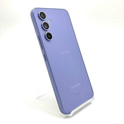 【全額返金保証】【最速発送】SAMSUNG Galaxy A54 5G 128GB オーサムバイオレット docomo SC-53D 動作確認済