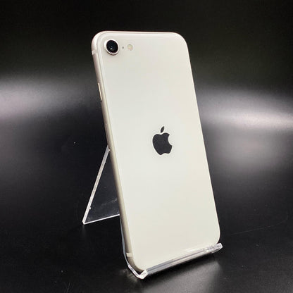 【全額返金保証】【最速発送】Apple iPhone iPhone SE（第3世代） 64GB スターライト au 白ロム 動作確認済 74%