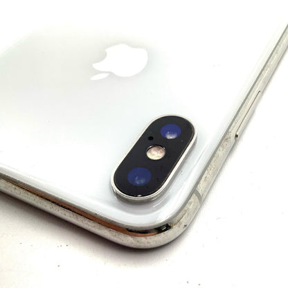 【最速発送】Apple iPhone iPhone X 64GB ホワイト Softbank 白ロム【難有】 88%