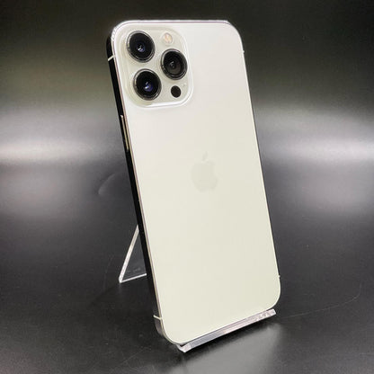 【最速発送】Apple iPhone iPhone 13 Pro Max 256GB シルバー Softbank 白ロム【難有】 85%