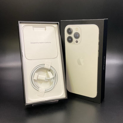 【最速発送】Apple iPhone iPhone 13 Pro Max 256GB シルバー Softbank 白ロム【難有】 85%