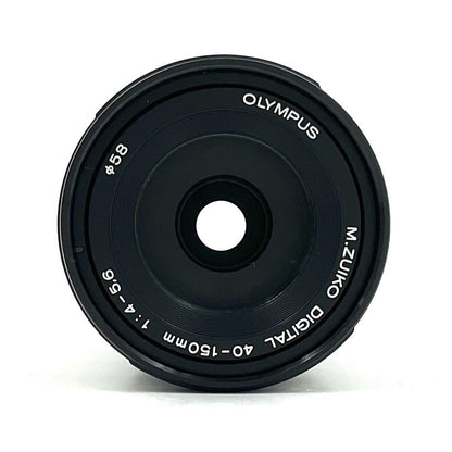 【全額返金保証】【最速発送】OLYMPUS M.ZUIKO DIGITAL ED 40-150mm F4.0-5.6 R [ブラック] 美品 動作確認済