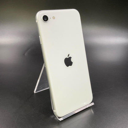 【全額返金保証】【最速発送】Apple iPhone iPhone SE（第2世代） 128GB ホワイト Softbank 白ロム 美品 動作確認済 87%
