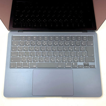 【全額返金保証】【最速発送】Apple MacBook Air 13.6インチ 2022 Apple M2 8GB SSD 256GB ミッドナイト 96% 美品 動作確認済